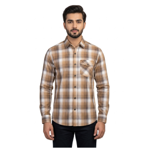 Men’s Classic Charcoal & Slate Gingham Shirt